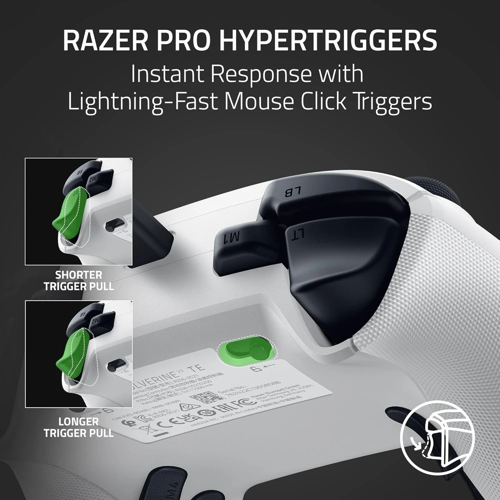 Razer | Žaidimų valdiklis, skirtas XBOX Series X/S ir PC | Wolverine V3 Tournament Edition