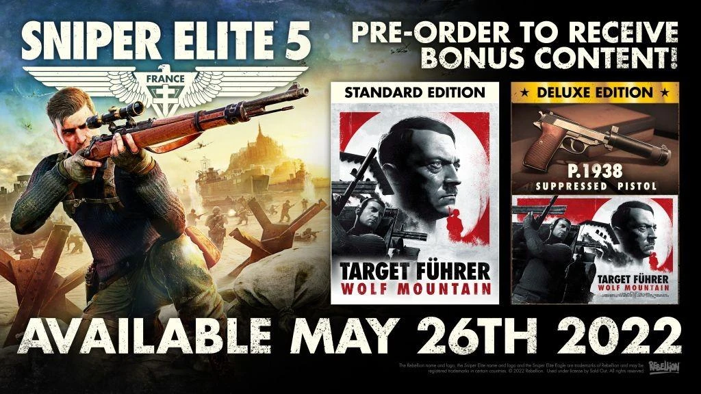 Rebellion Sniper Elite 5 PS5
