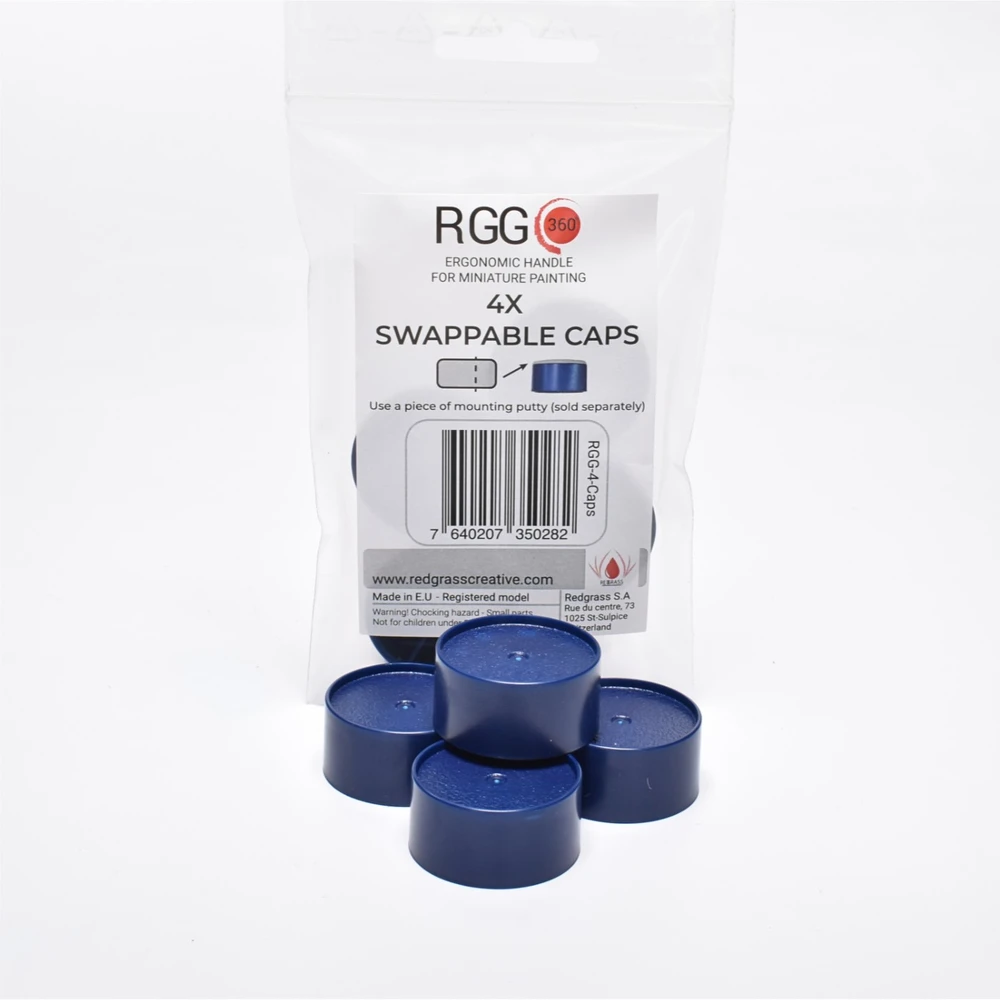 Redgrass 4x keičiami dangteliai RGG360 dažymo rankenai