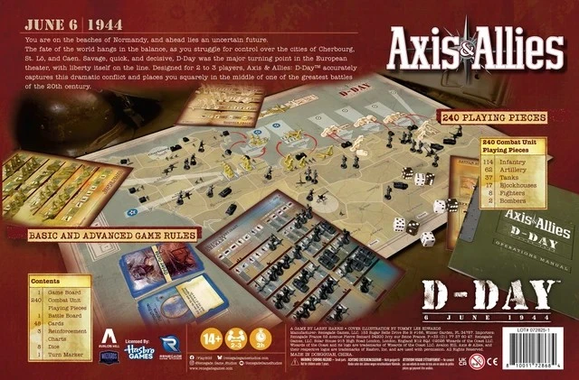 Renegade Game Studios Axis & Allies D-Day