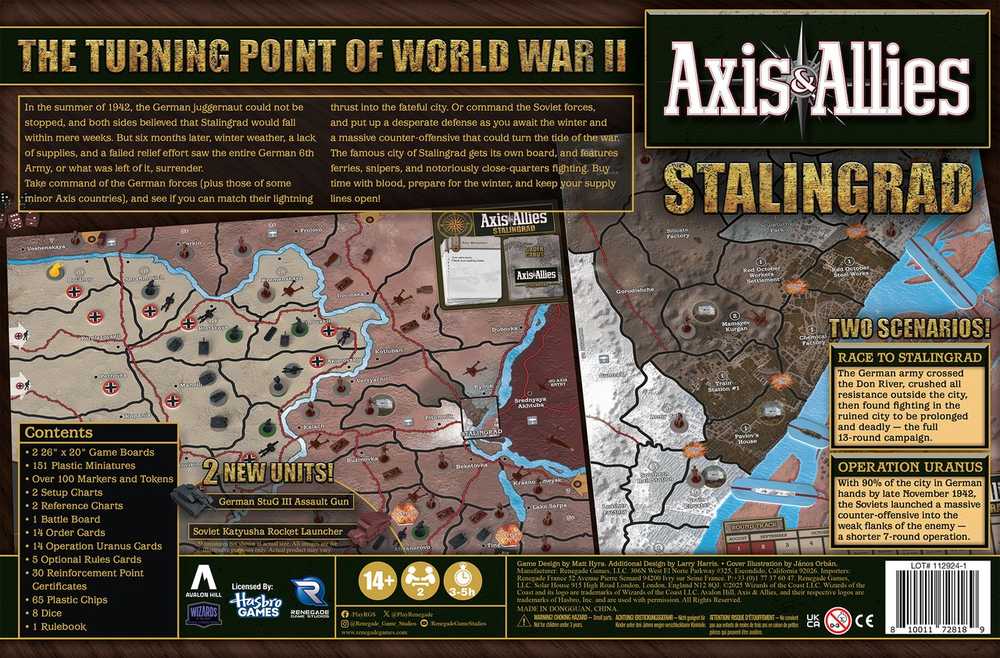 Renegade Game Studios Axis & Allies: Stalingrad