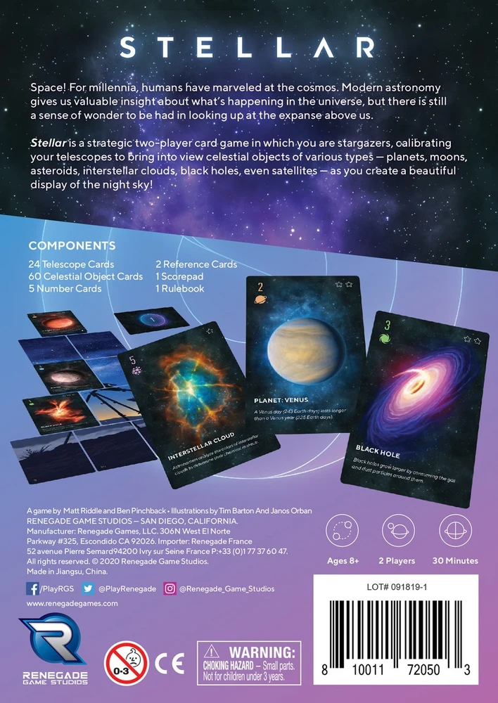 Renegade Game Studios Stellar