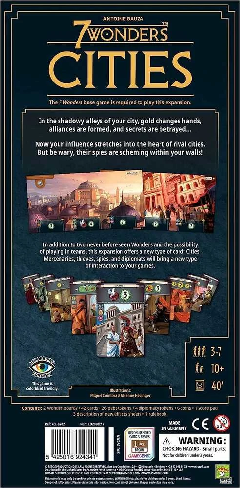 Repos Production 7 Wonders (Second Edition): Cities