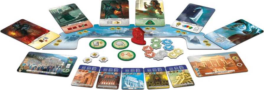 Repos Production 7 Wonders Duel: Pantheon