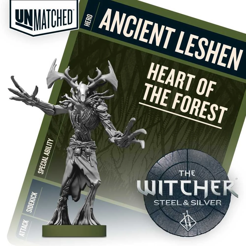 Restoration Games Unmatched: The Witcher – Steel and Sidabrinis