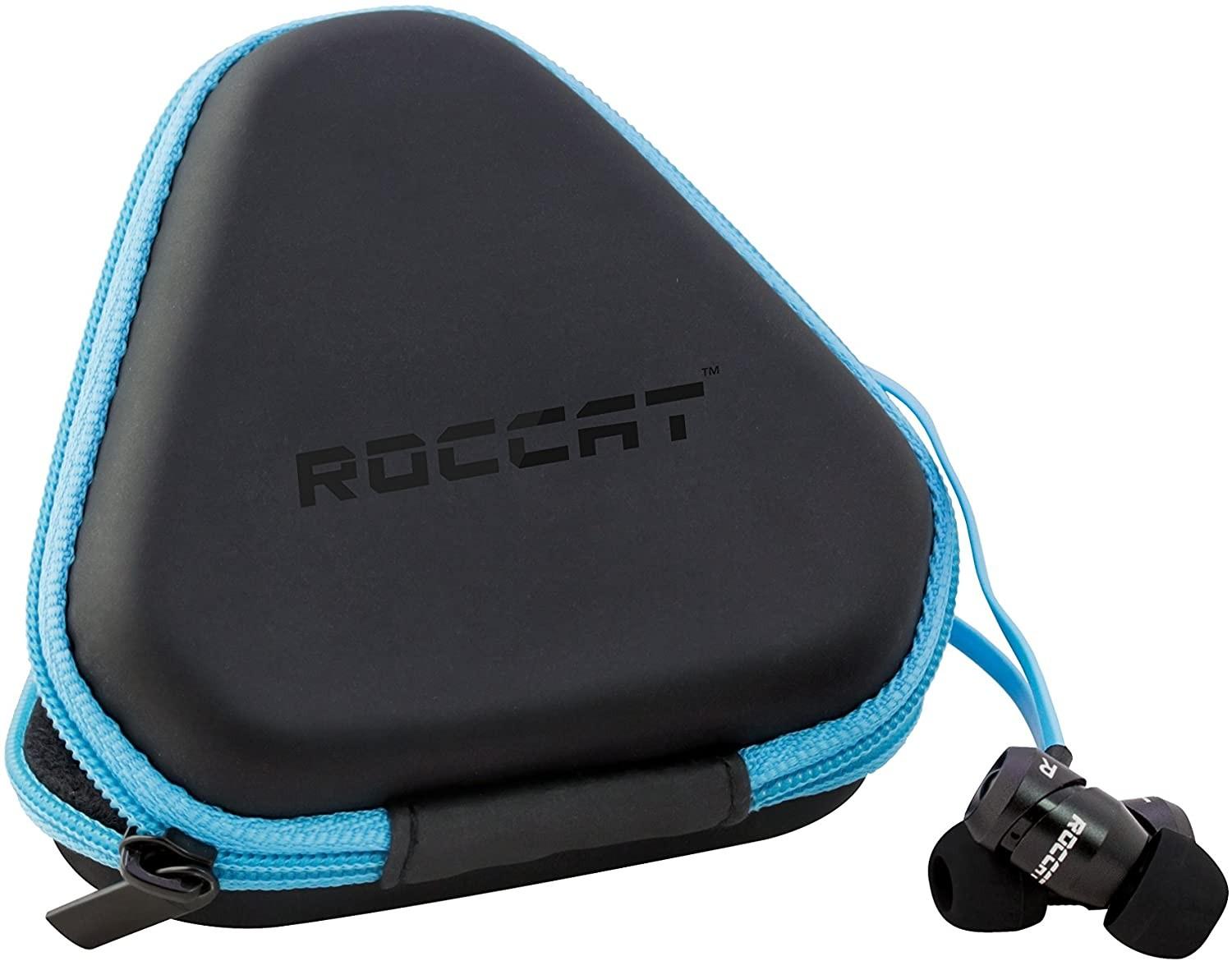 Į ausis įkišamos Ausinės Žaidimams Roccat Aluma, Juoda-mėlyna