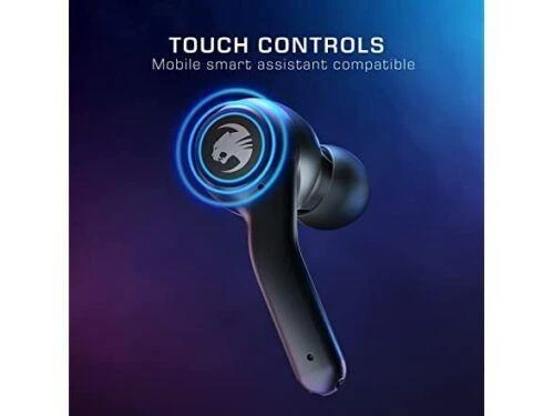 Belaidės ausinės Roccat Syn Buds Air, Juodos