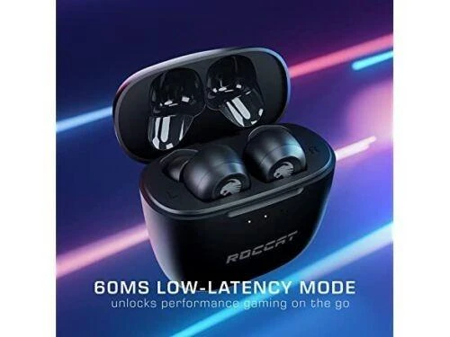 Belaidės ausinės Roccat Syn Buds Air, Juodos