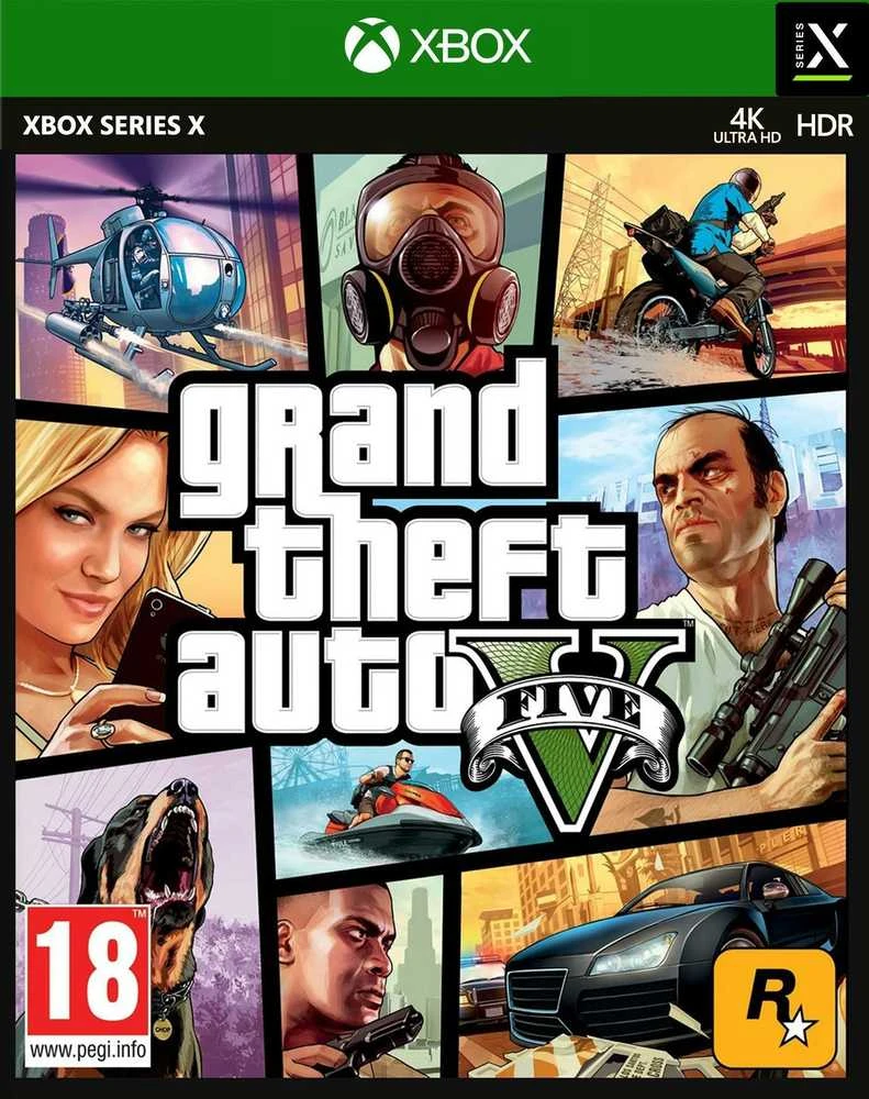 „Rockstar Games“ „Grand Theft Auto V“ „XBOX Series X“