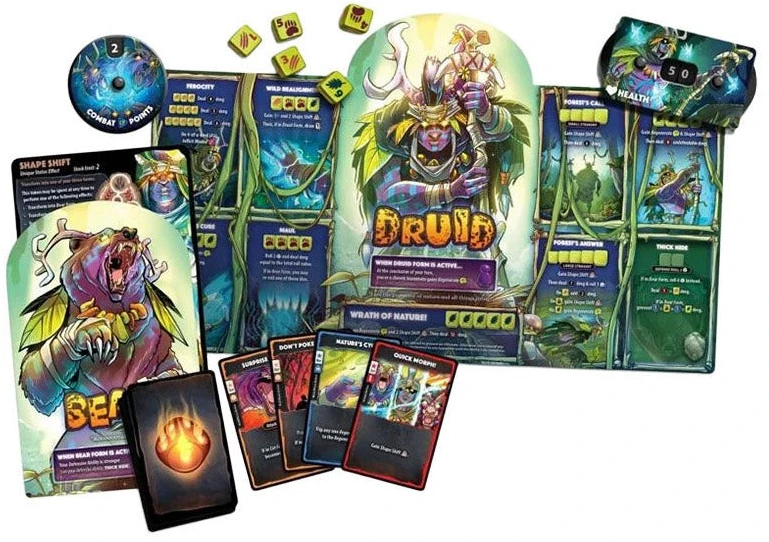 Roxley Games Dice Throne: Druid Hero Pack