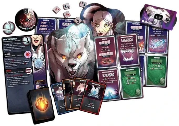 Roxley Games Dice Throne: Pale Lady Hero Pack