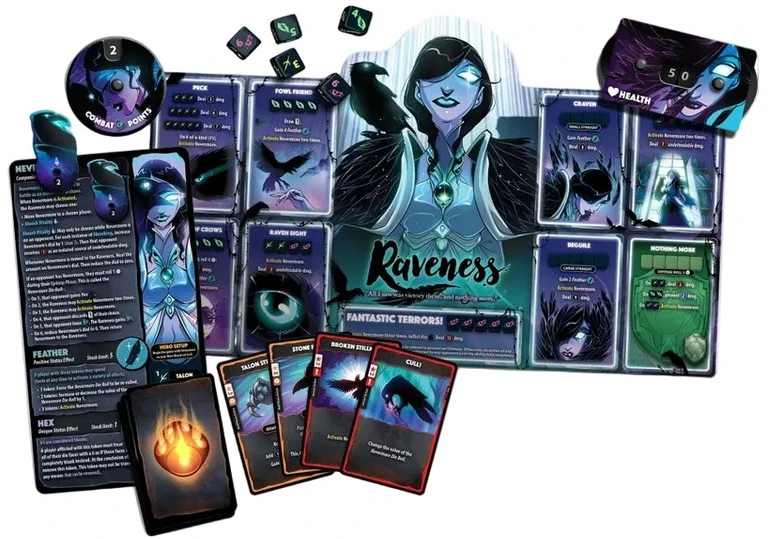 Roxley Games Dice Throne: Raveness Hero Pack