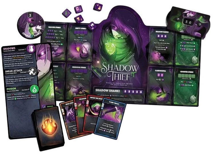 Roxley Games Dice Throne: Shadow Thief Hero Pack