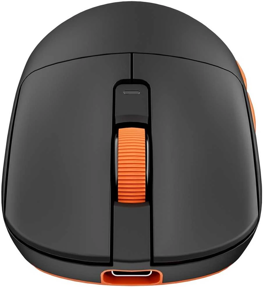 Royal Kludge M30 Belaidė Pelė | Juodas Oranžinis