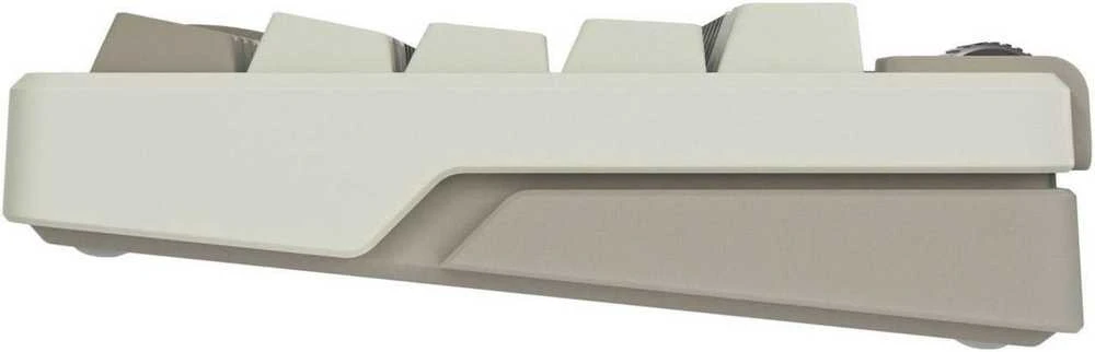 Royal Kludge M70 RGB Mocha Pilkas belaidė klaviatūra | 75%, Hot-swap, Creamy switches, US