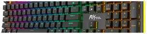 Royal Kludge RK918 RGB juoda laidinė mechaninė klaviatūra | 100%, Raudona switches, US