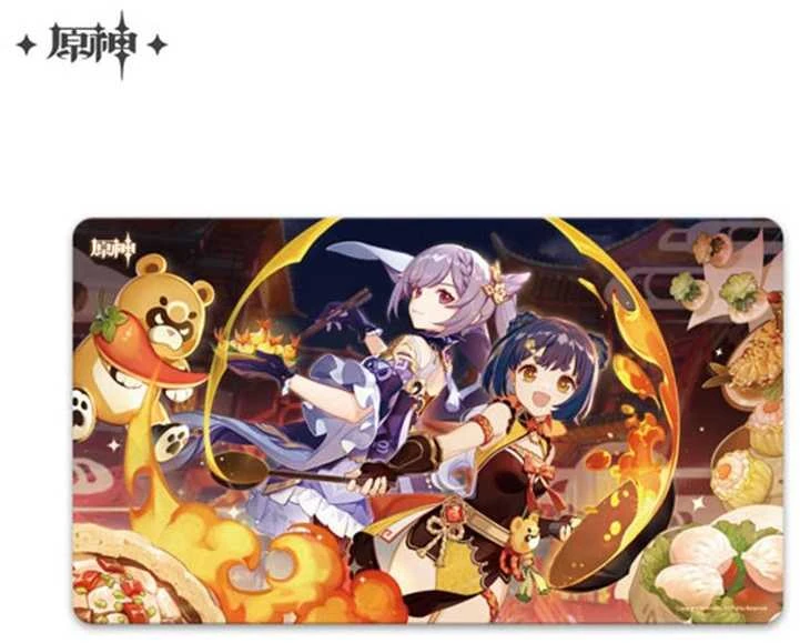 Genshin Impact Moonlight Merriment stalo kilimėlis