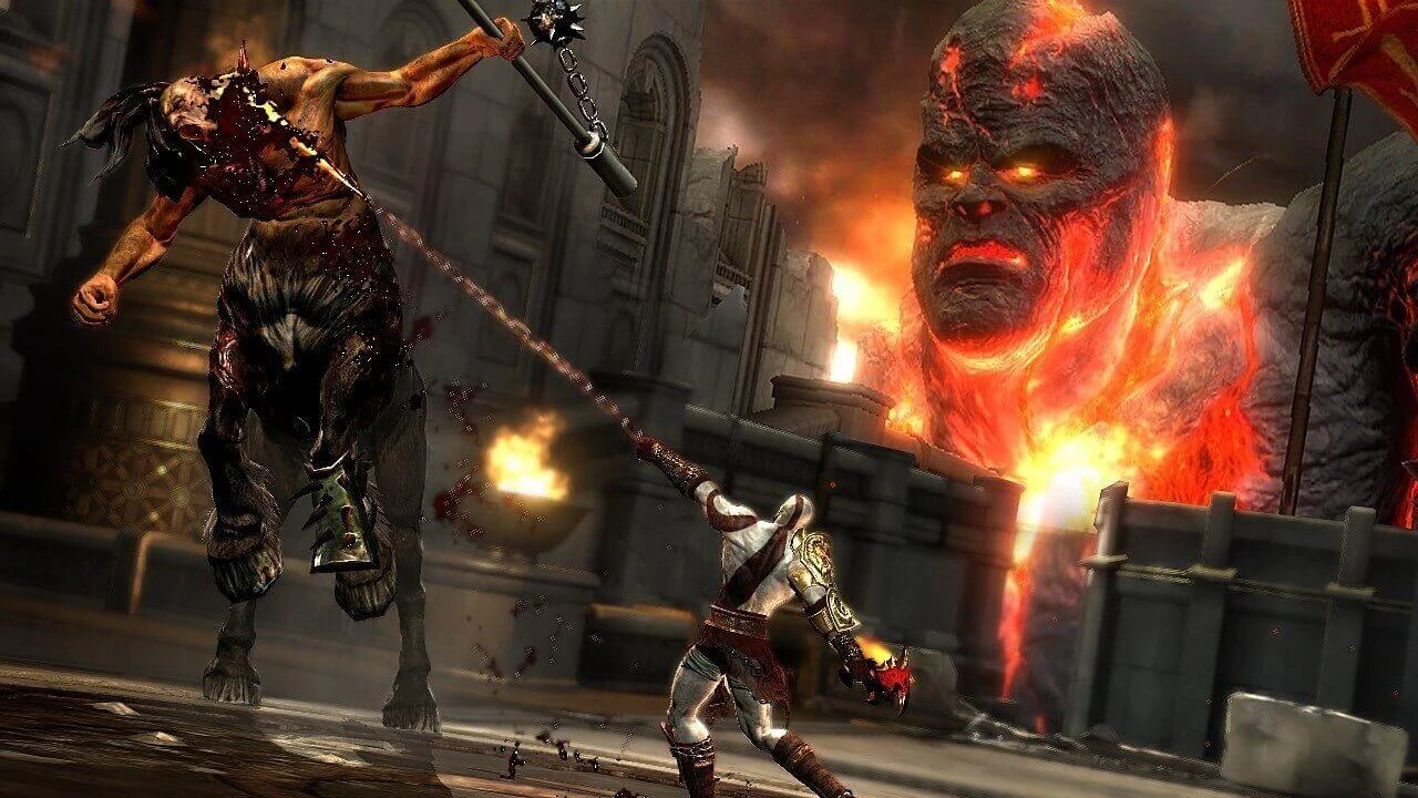 Sony „God of War III“: perdarytas PS4