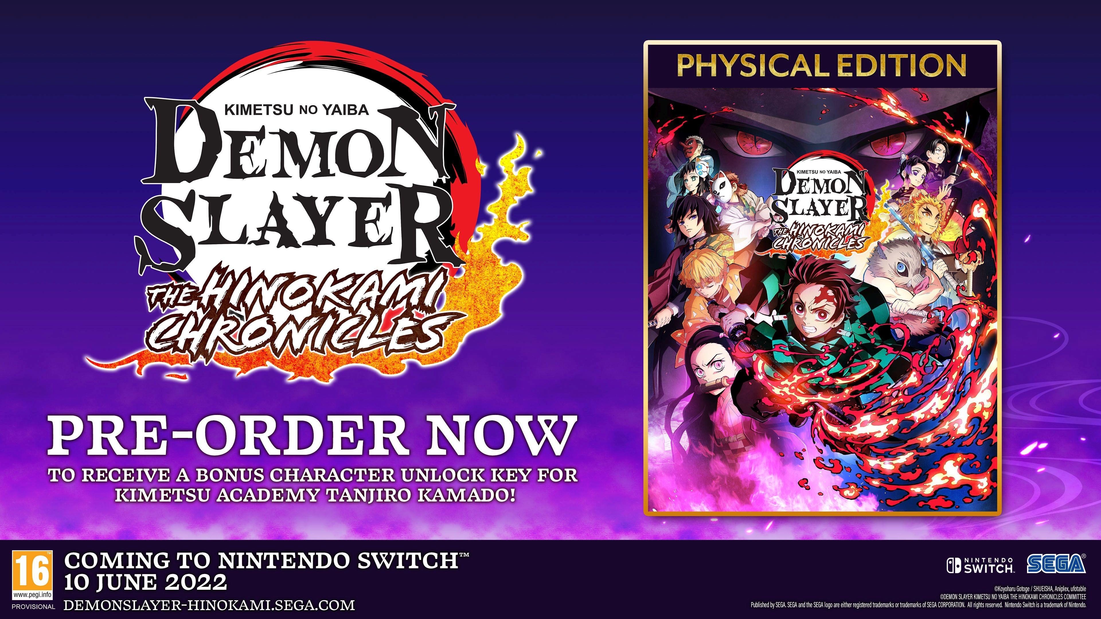 Sega Demon Slayer Kimetsu no Yaiba The Hinokami Chronicles