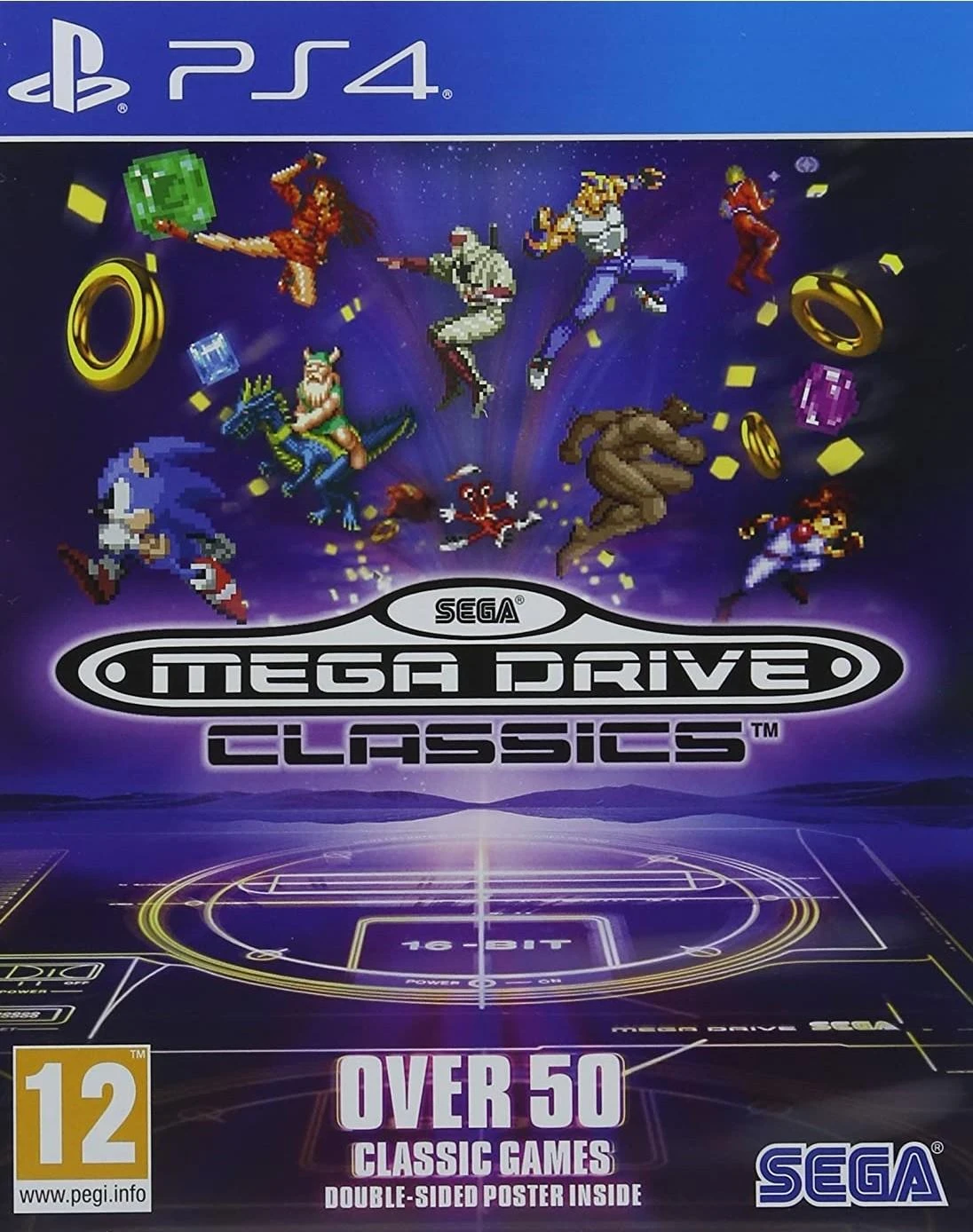 „Sony Sega Mega Drive Classics“, PS4 (PlayStation 4)