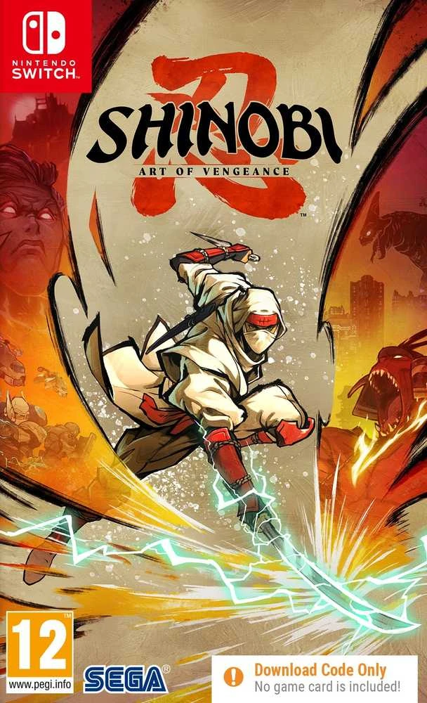 „Sega SHINOBI: Art of Vengeance“ (KODAS DĖŽUTĖJE)