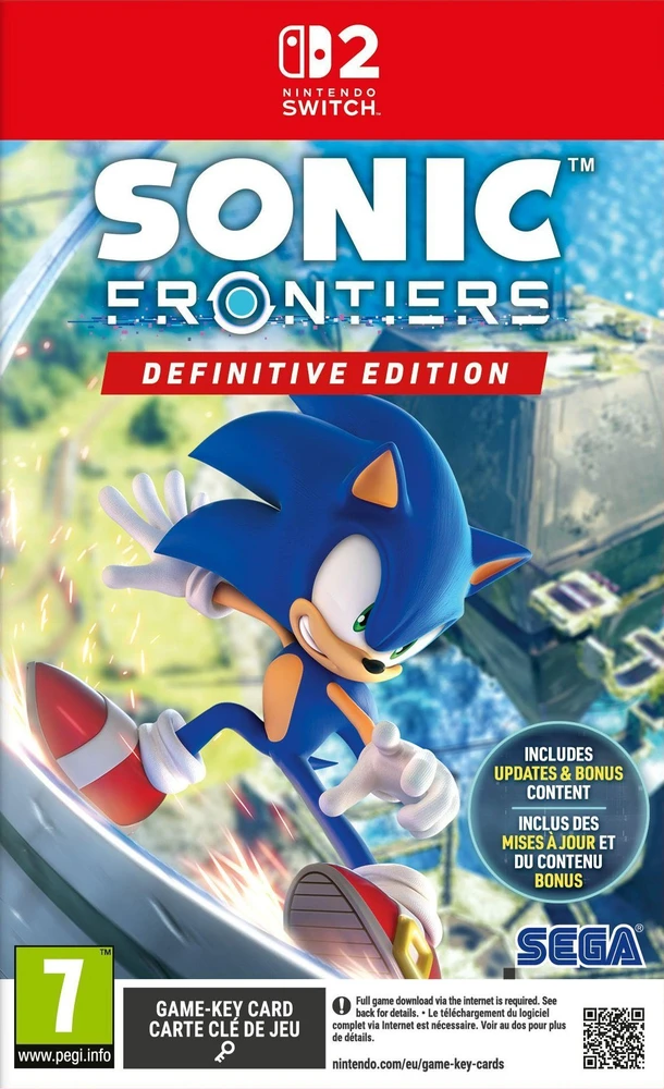 Sega Sonic Frontiers (Switch 2)