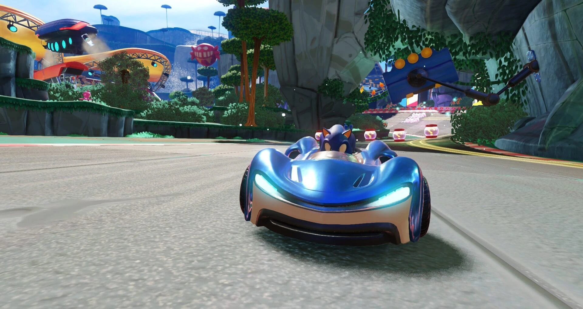 „Sega Team Sonic Racing“.