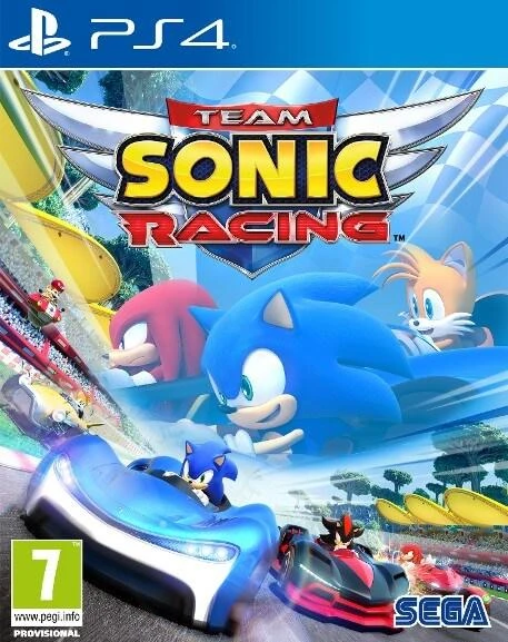 Sony Team Sonic Racing, PS4 PlayStation 4 Pagrindinis