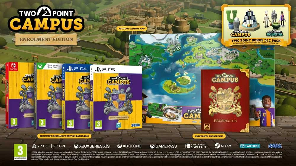 „Sega Two Point Campus Enrollment Edition“ PS4