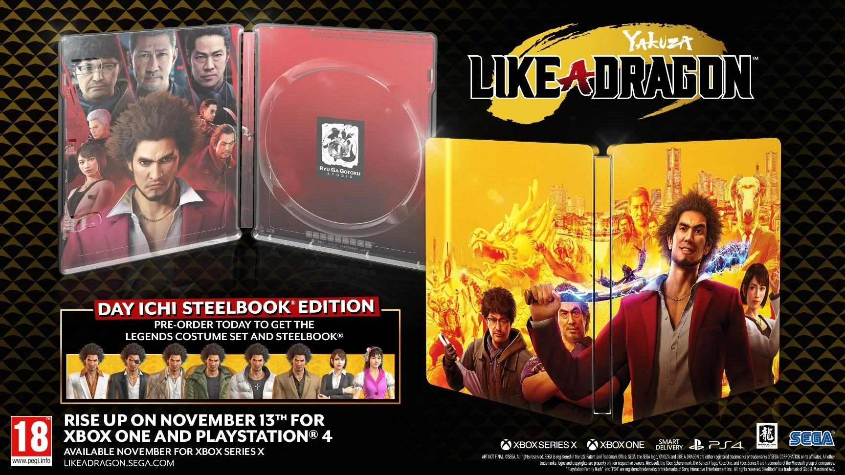 Sega Yakuza: Like A Dragon