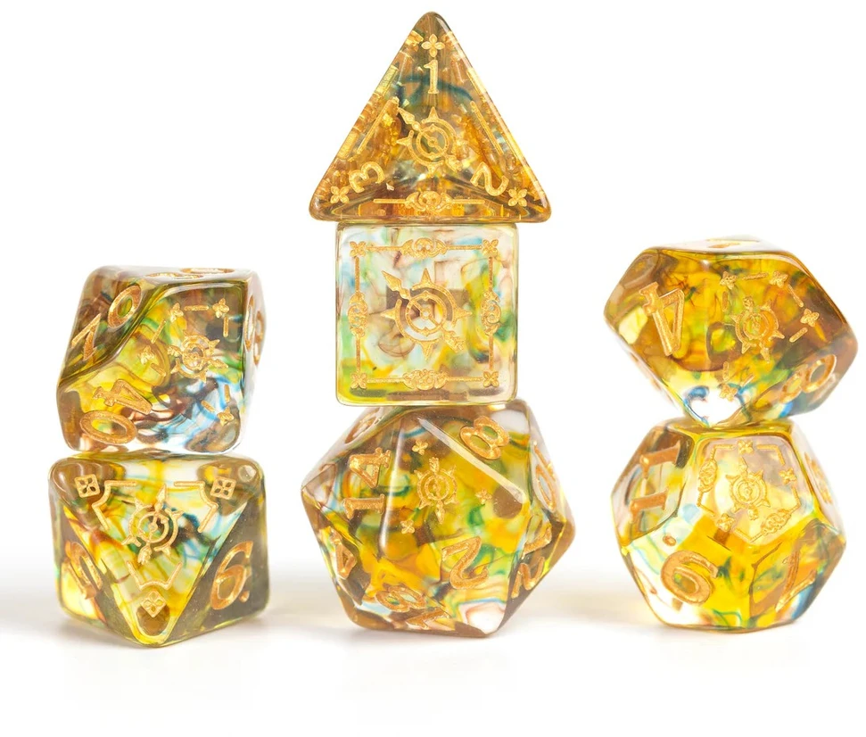 Sirius Dice Dungeons & Dragons Adventure Dice - Ranger Multi-Colored