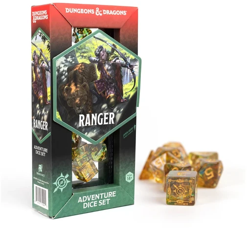 Sirius Dice Dungeons & Dragons Adventure Dice - Ranger Multi-Colored