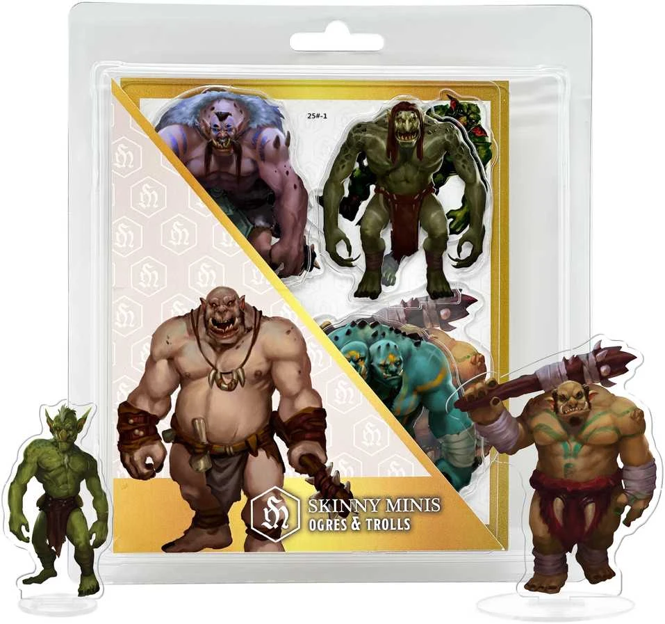 Skinny Minis - Ogres & Trolls