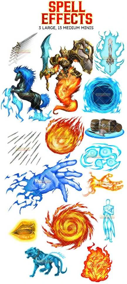 Skinny Minis - Spell Effects
