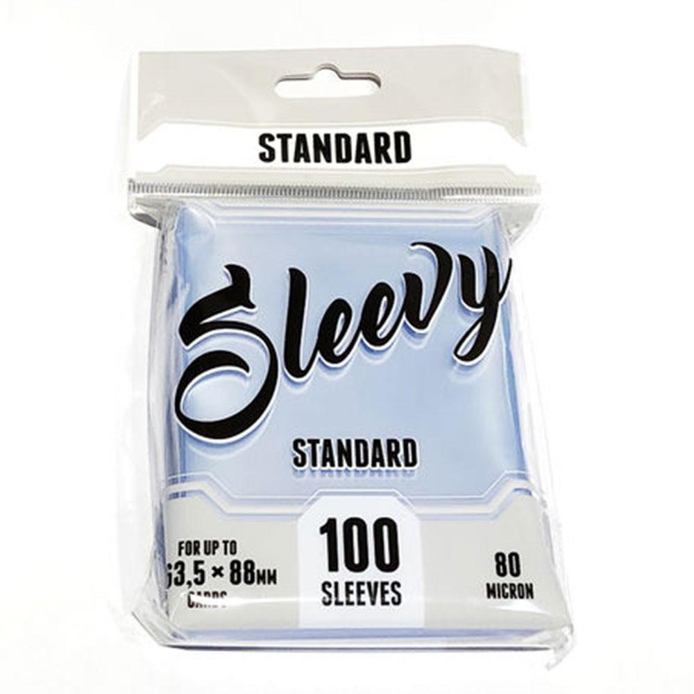 Sleevy STANDARD – Clear (100 sleeves 63,5x88 mm)