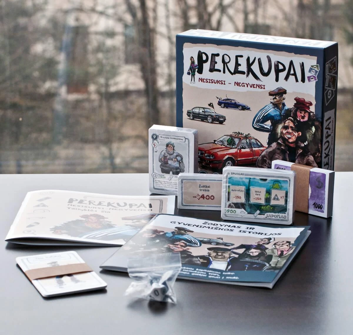 Slightly Magic Games Perekupai | LT (Nauja spauda)