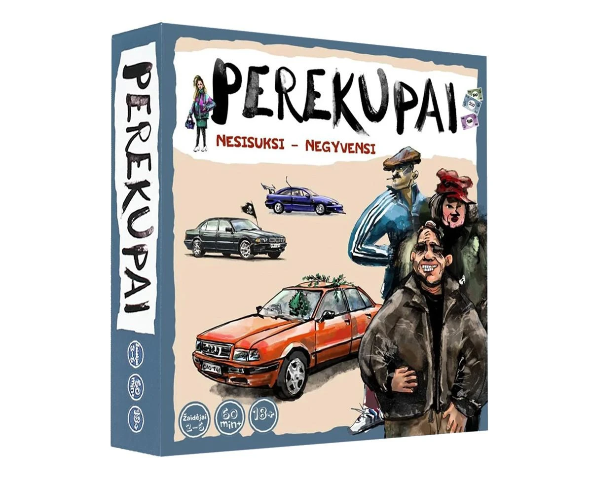 Slightly Magic Games Perekupai | LT (Nauja spauda)