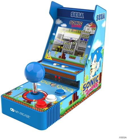 My Sonic Joystick Player: Sonic The Hedgehog nešiojama žaidimų konsolė (2 žaidimai)