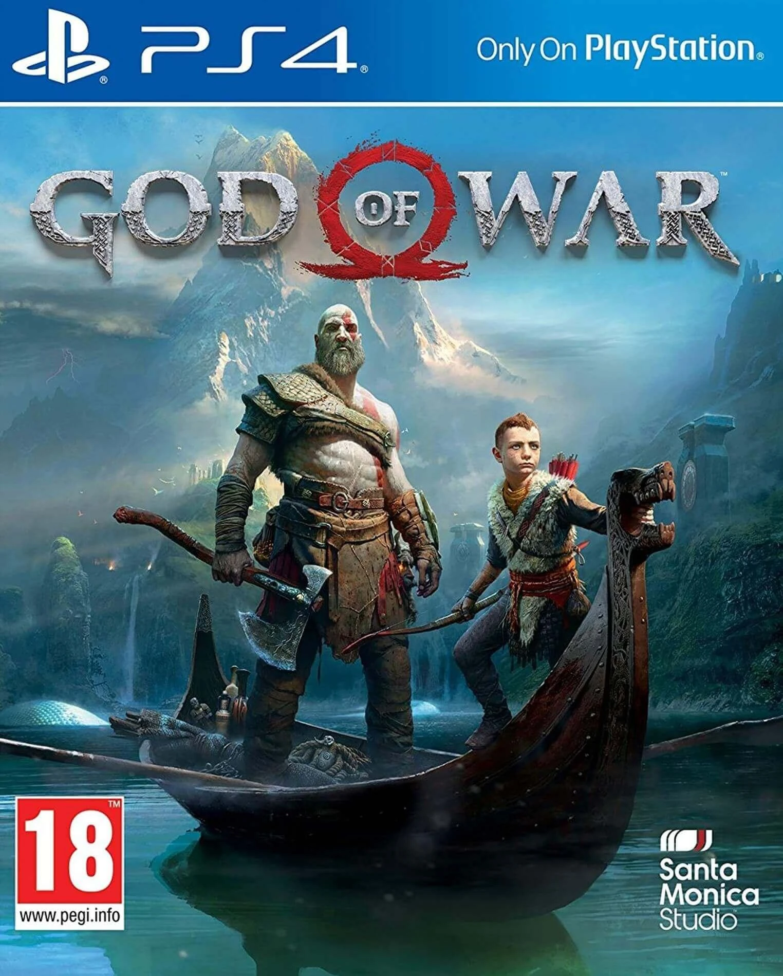 Sony „God of War“ standartinis leidimas PS4