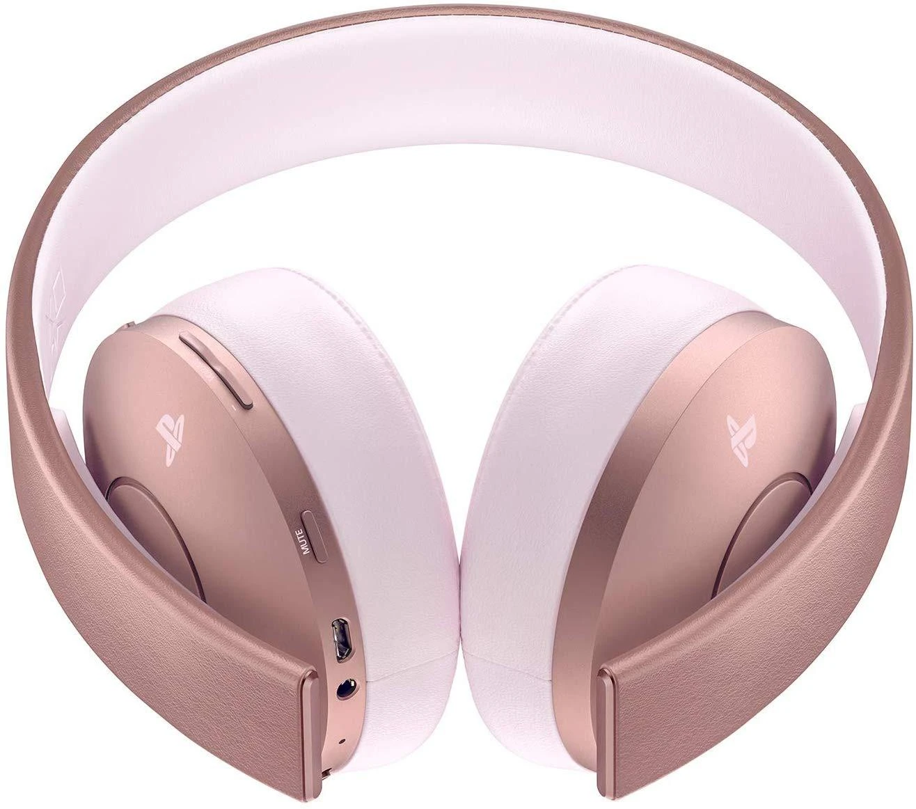 Belaidės ausinės Sony PlayStation Gold Wireless Headset Rose Gold Edition