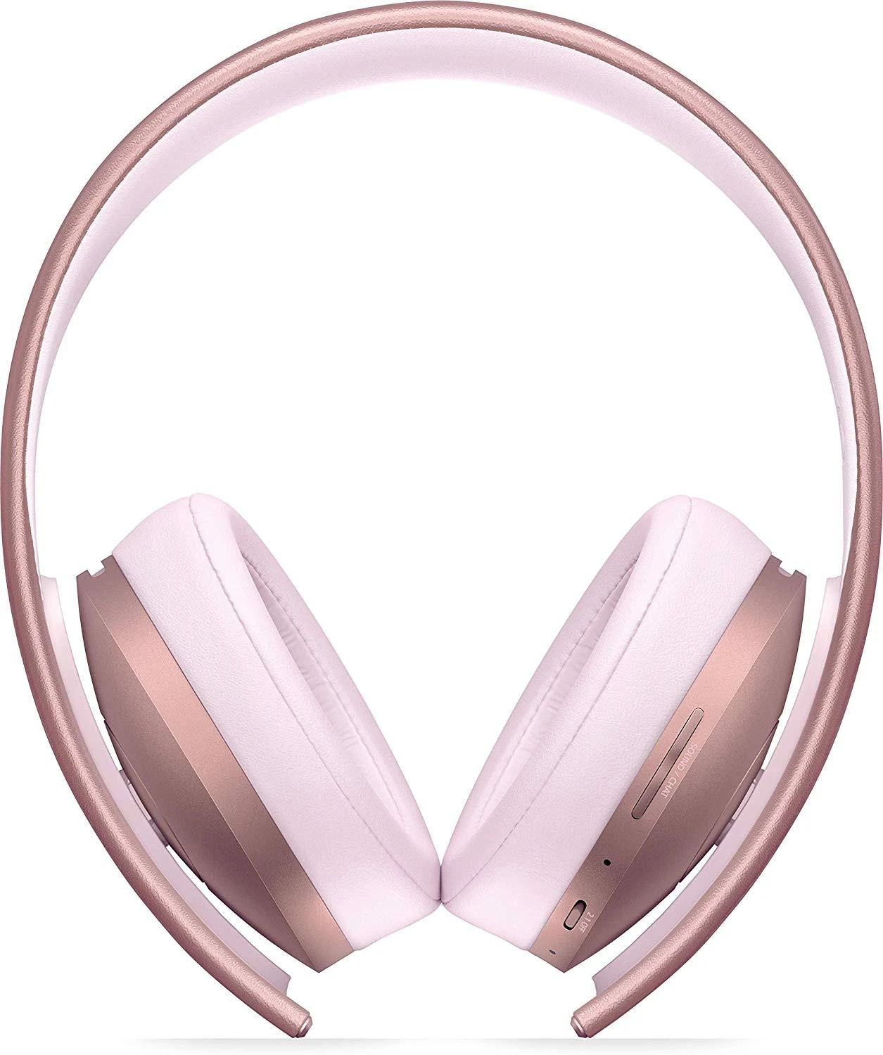 Belaidės ausinės Sony PlayStation Gold Wireless Headset Rose Gold Edition