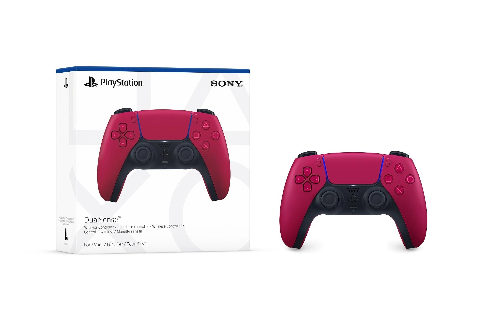 Sony PlayStation DualSense Cosmic Raudona belaidis valdiklis (PS5)