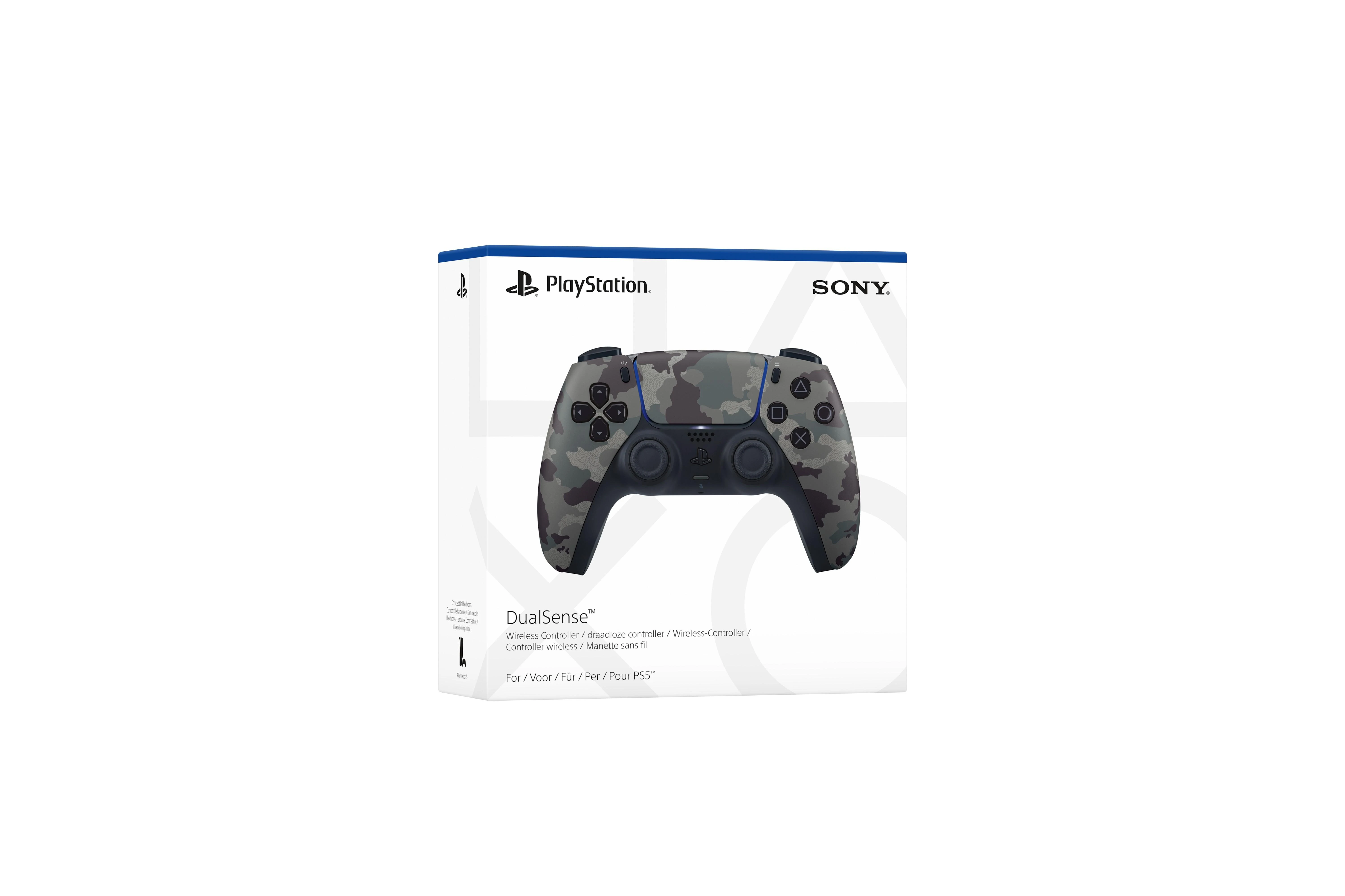 Sony PlayStation DualSense Pilkas Camouflage belaidis valdiklis (PS5)