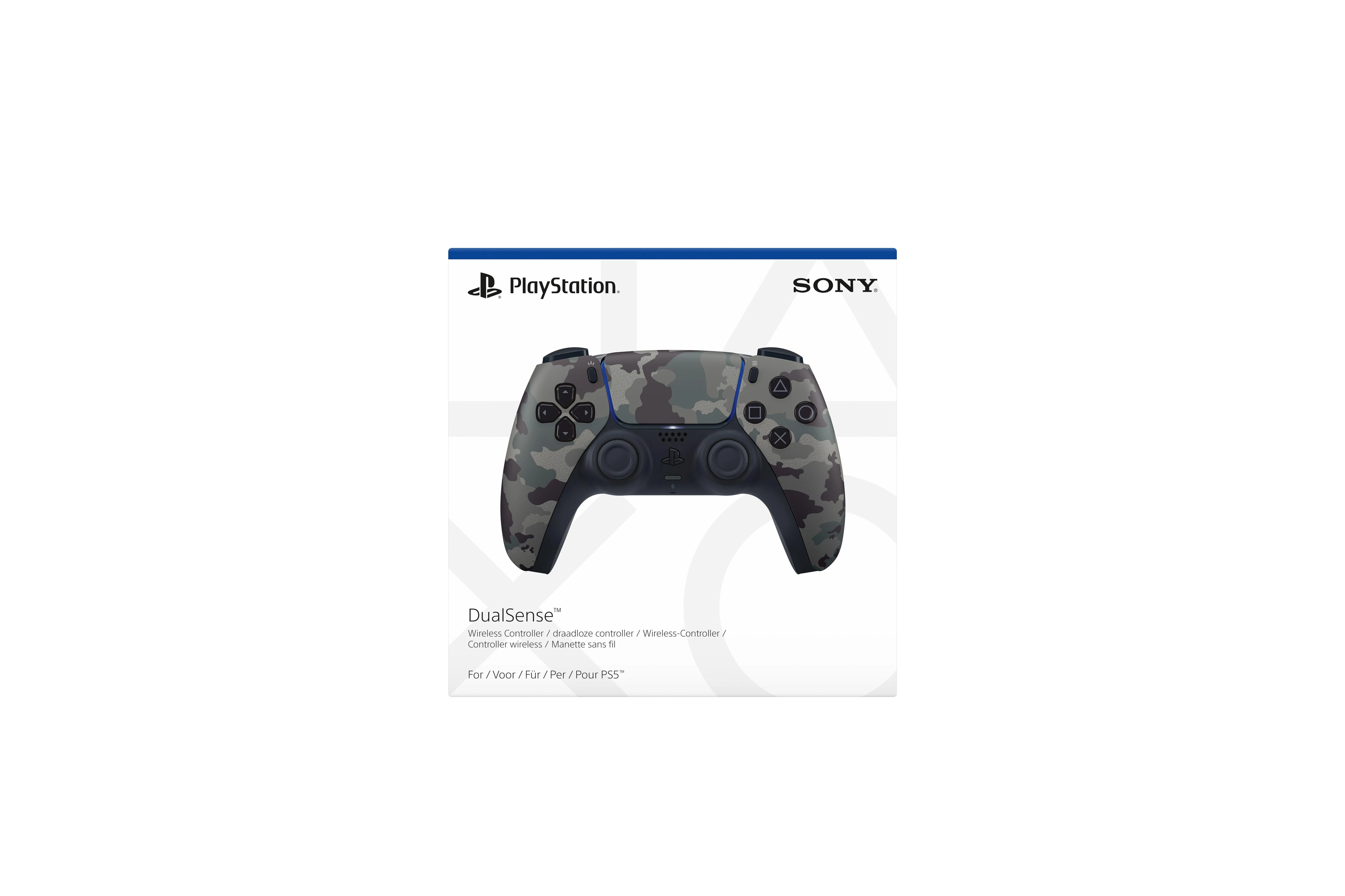 Sony PlayStation DualSense Pilkas Camouflage belaidis valdiklis (PS5)