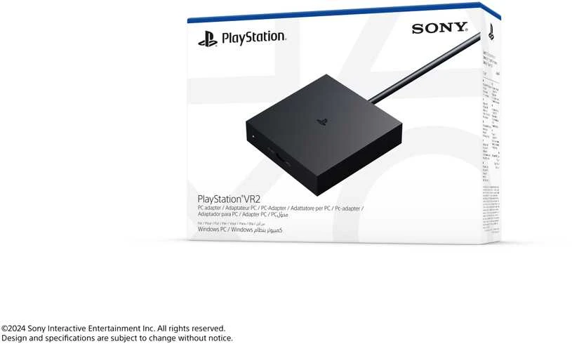 PlayStation VR2 adapteris su pakuote