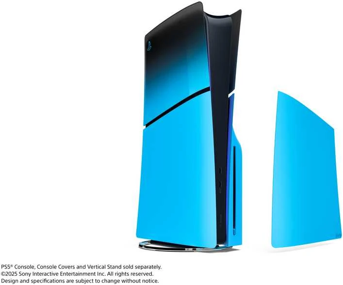 Playstation Sony PS5 Slim konsolės korpusas (Rhythm Mėlyna)