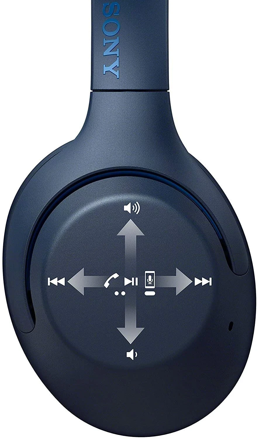 Sony WH-1000XM4 belaidės triukšmą slopinančios ausinės, Mėlynos