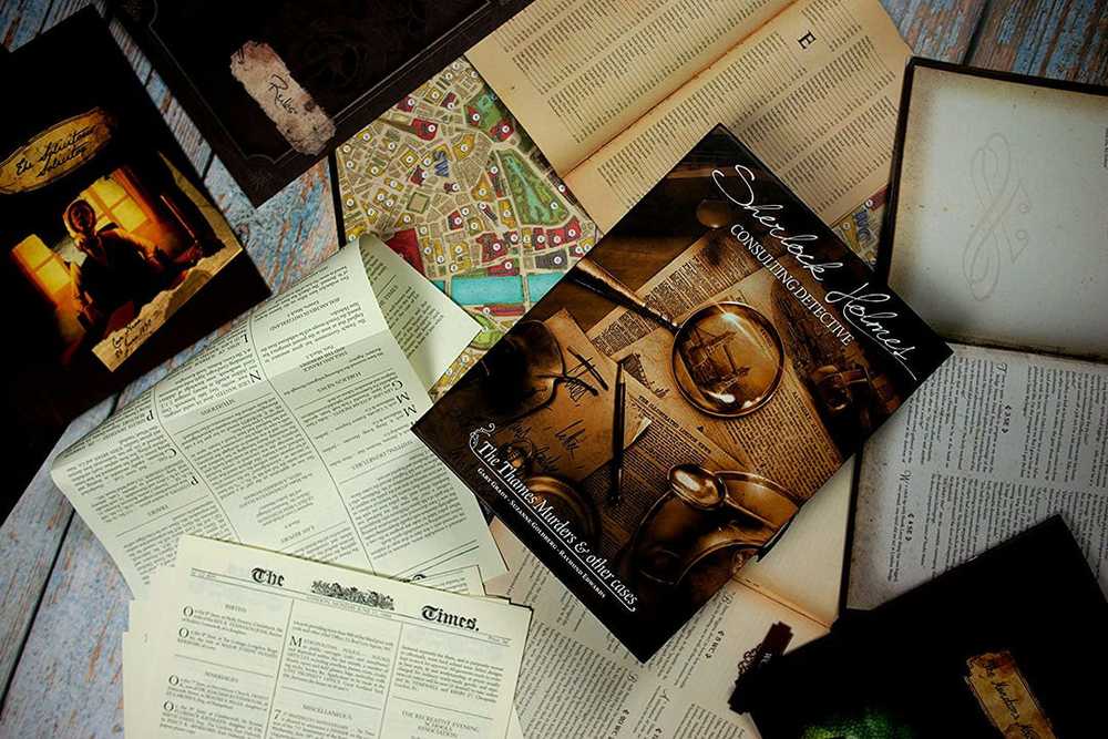 Space Cowboys Sherlock Holmes Consulting Detective: The Thames Murders & Other Cases