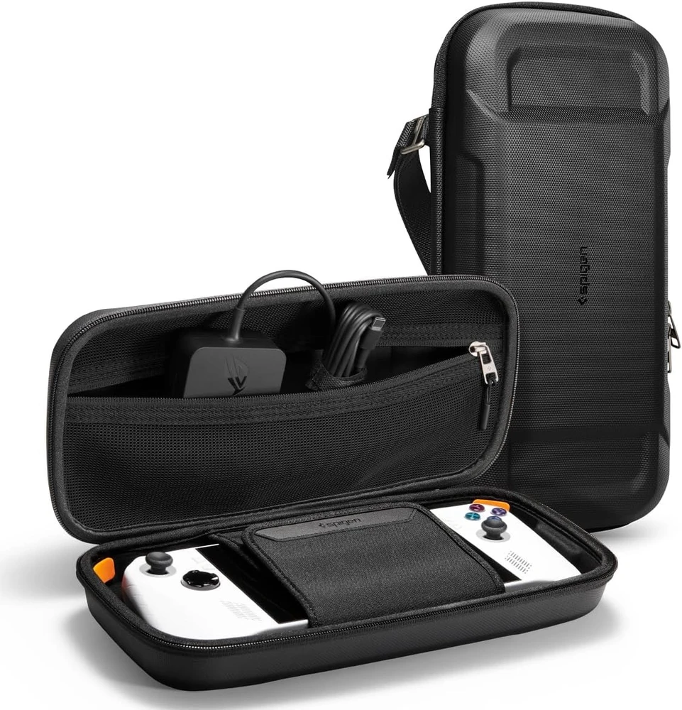 Spigen Rugged Armor Pro dėklas, juodas - ROG Ally X/Ally 2023