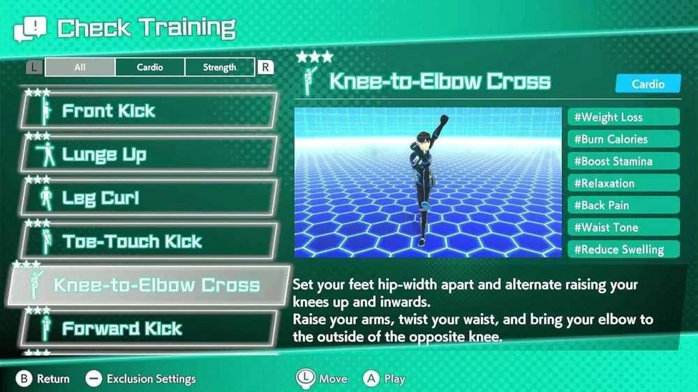 Fitness Spike Chunsoft fitneso trasa